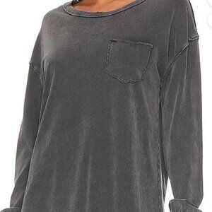 We the People Gray Long Sleeve W Pocket SIZE LARGE
